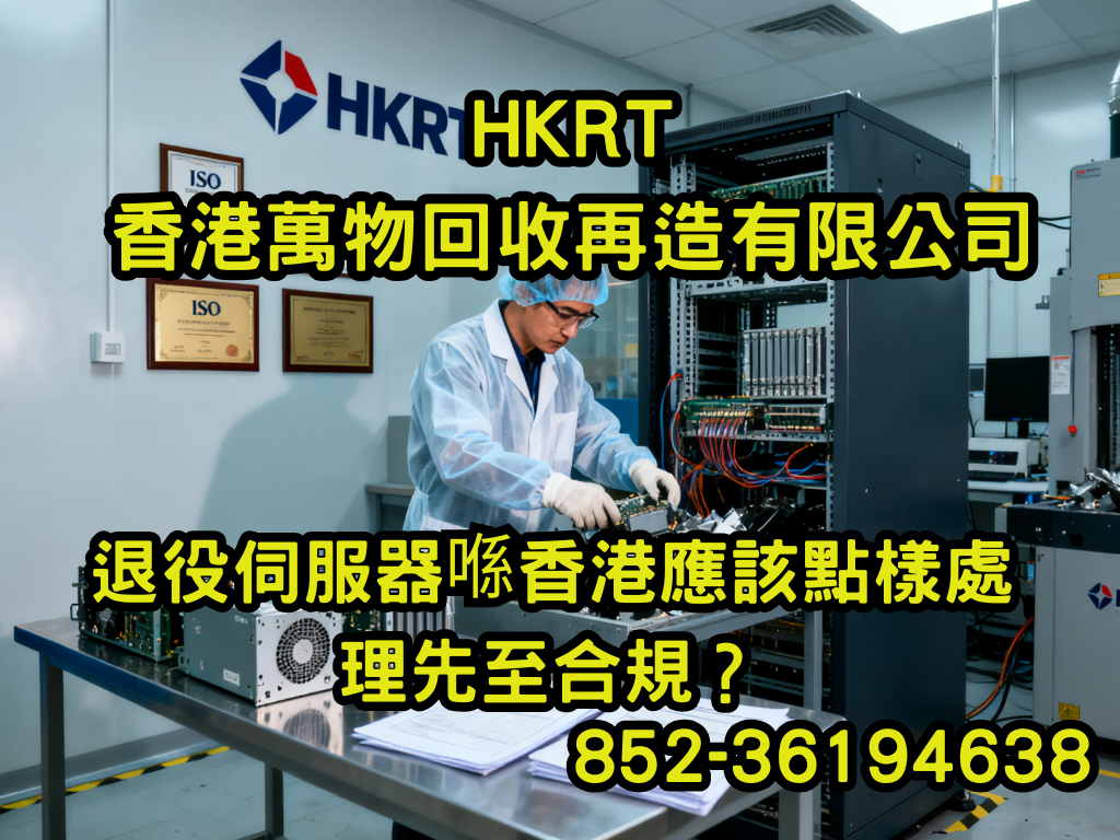 退役伺服器喺香港應該點樣處理先至合規？