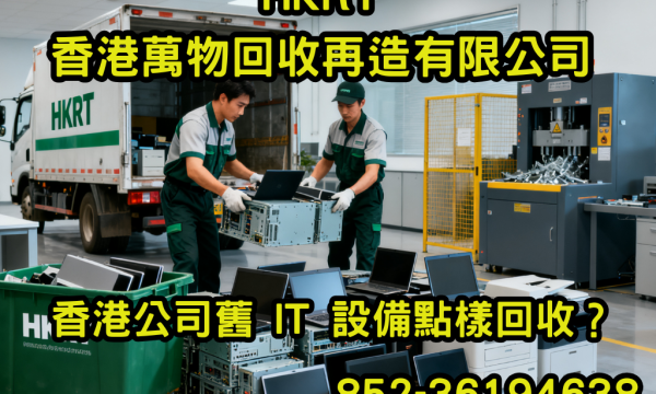 香港公司舊 IT 設備點樣回收？