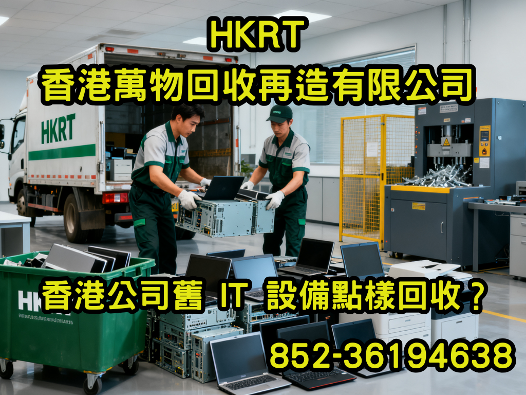 香港公司舊 IT 設備點樣回收？
