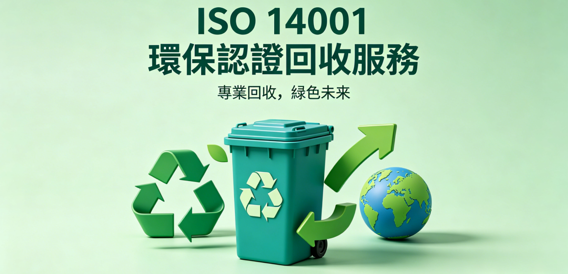 ISO 14001 環保認證回收服務