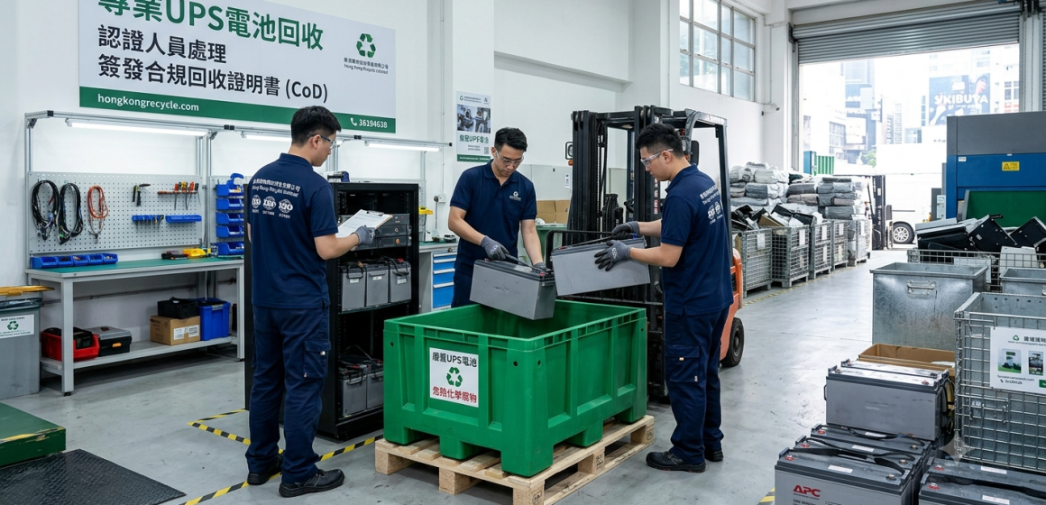 香港專業 UPS 電池回收